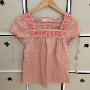 Madewell blouse.